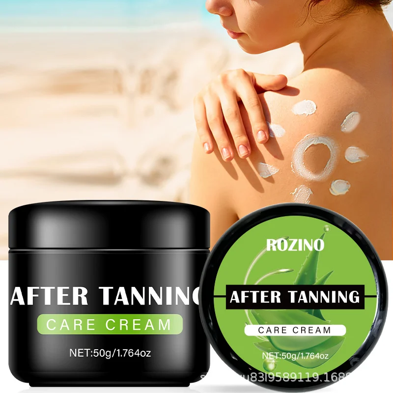 Close up of ROZINO cream texture on skin
