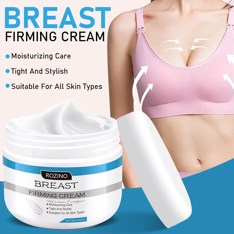 Breast Firming Cream by ROZINO for Tightening and Moisturizing Body Care - 30g