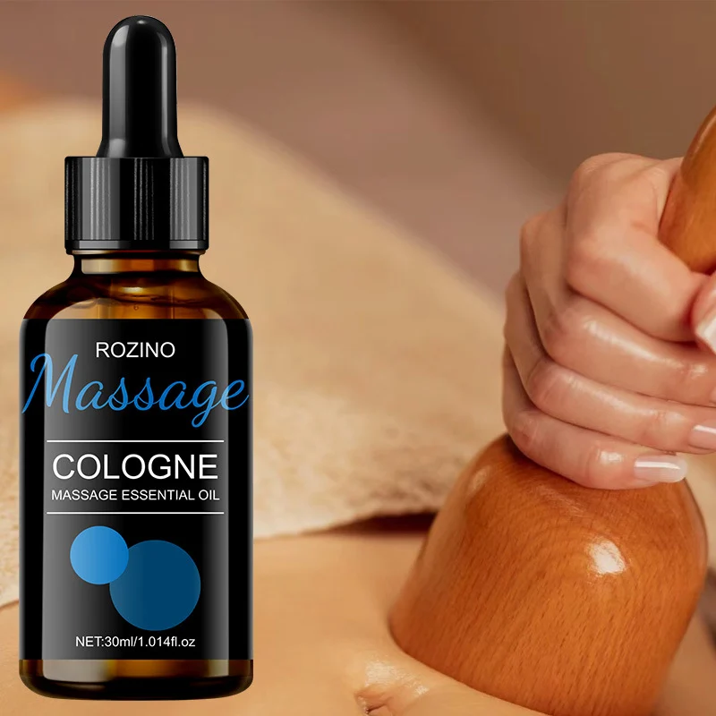 Cologne Massage Essential Oil for Body Relaxation and Gua Sha Skincare - 30ml