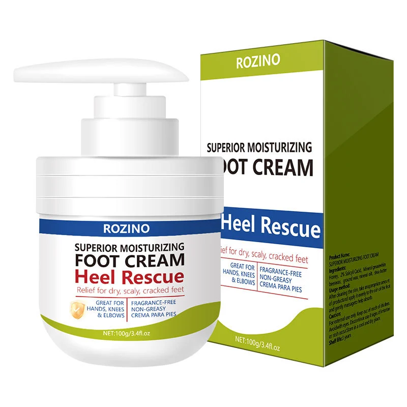 Foot Cream for Dry Cracked Heels Repair, Moisturizing Hand & Foot Balm, 100g