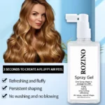Hair Styling Spray Gel Long-Lasting 24H Hold Fluffy Volumizing Refreshing Hair Gel