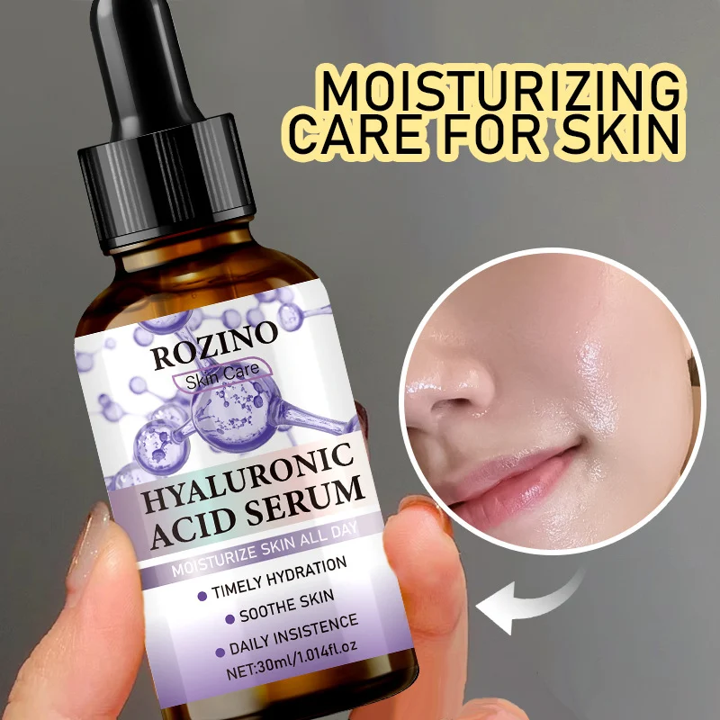 Hyaluronic Acid Serum for Deep Moisturizing and Skin Firming Face Essence, 30ml