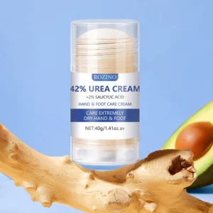 Urea Cream 42% for Feet and Hands ROZINO Intensive Repair for Dry Cracked Skin 40g