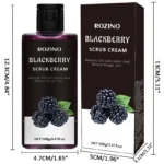 Rozino Blackberry Body Scrub Exfoliating Cream Spu778628008795 6