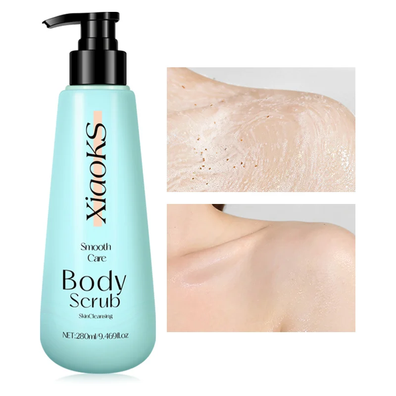 Body Scrub Exfoliating Cream for Smooth Skin ROZINO Floral Deep Cleansing 150ml