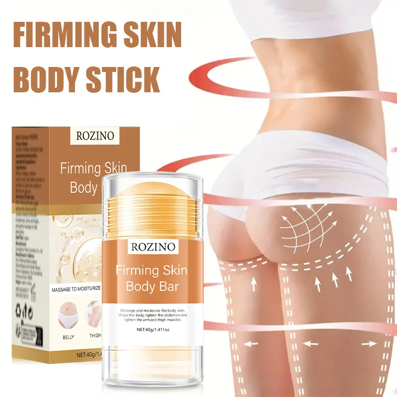 ROZINO Firming Body Stick Skin Tightening and Moisturizing Bar 40g