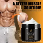 Hot Sweat Cream for Fitness Workout Enhancer with Collagen & Keratin Muscle Relaxation Cream