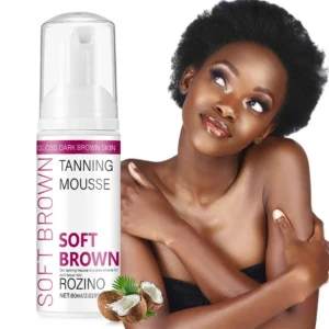 Tanning Mousse Self-Tanner Foam for Natural-Looking Bronze & Sun-Kissed Skin Tone