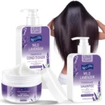 Wild Lavender Shampoo Set for Greasy Hair - Moisturizing, Dandruff Control, Oil Control & Long-Lasting Fragrance