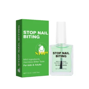 Anti-Nail Biting Treatment Liquid and Cuticle Oil for Kids and Adults - Stop Thumb Sucking Formula - 15ml