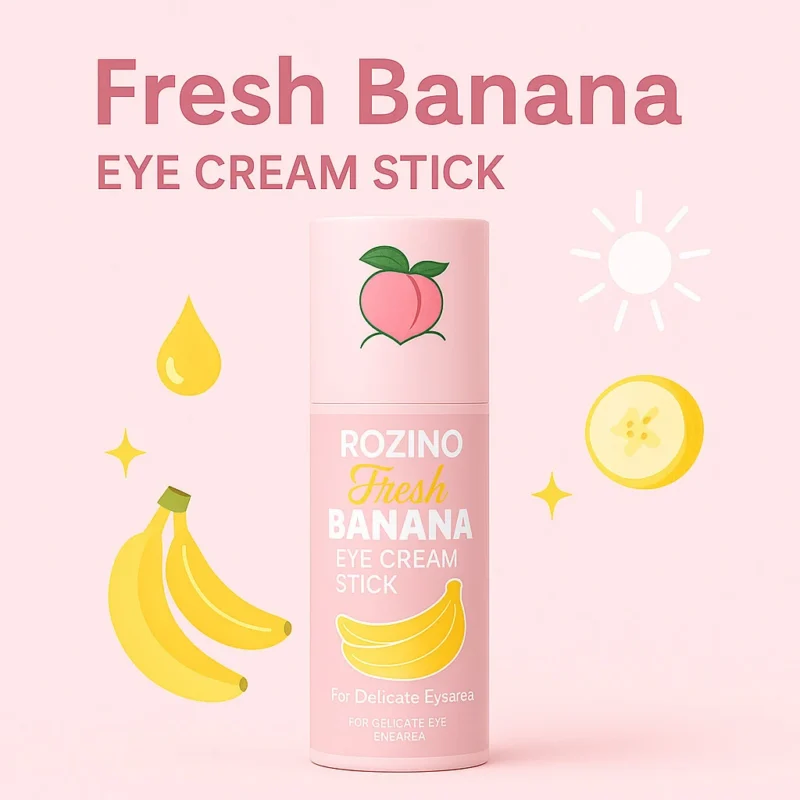 Banana Eye Cream Stick - Brightening Under Eye Balm for Dark Circles & Puffiness