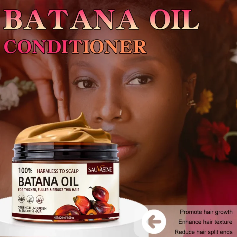 Batana Oil Conditioner 120ml for Hair Growth, Strengthening & Deep Repair