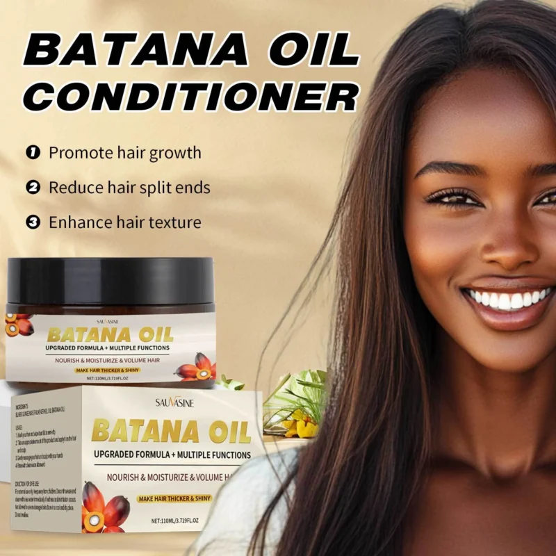 Batana Oil Hair Growth Conditioner for Strengthening and Repairing Damaged Hair, 110ml Upgraded Formula