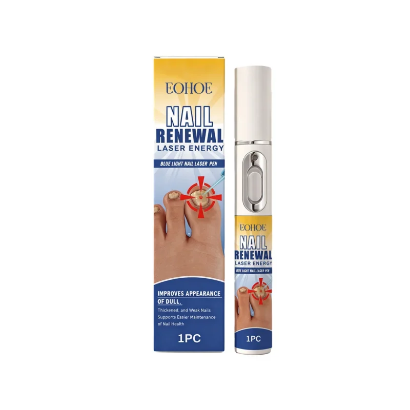 Blue Light Nail Laser Pen for Nail Renewal and Repair, Portable EOHOE Treatment for Thickened and Weak Nails