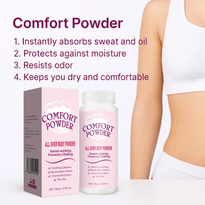 Body Comfort Powder Talc-Free Sweat-Wicking & Anti-Chafing 100g