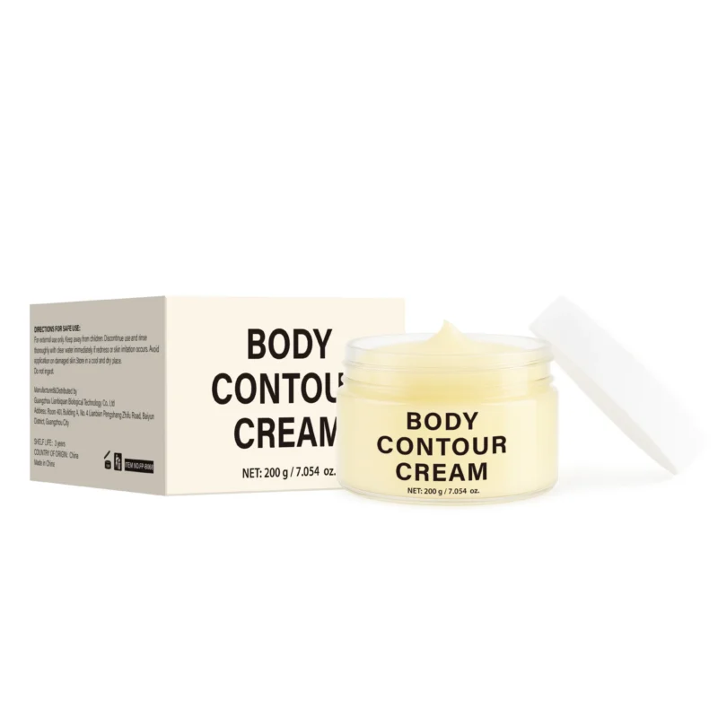 Body Contour Cream Firming & Shaping Moisturizer - Anti-Cellulite Body Lotion with Caffeine & Collagen (200g)
