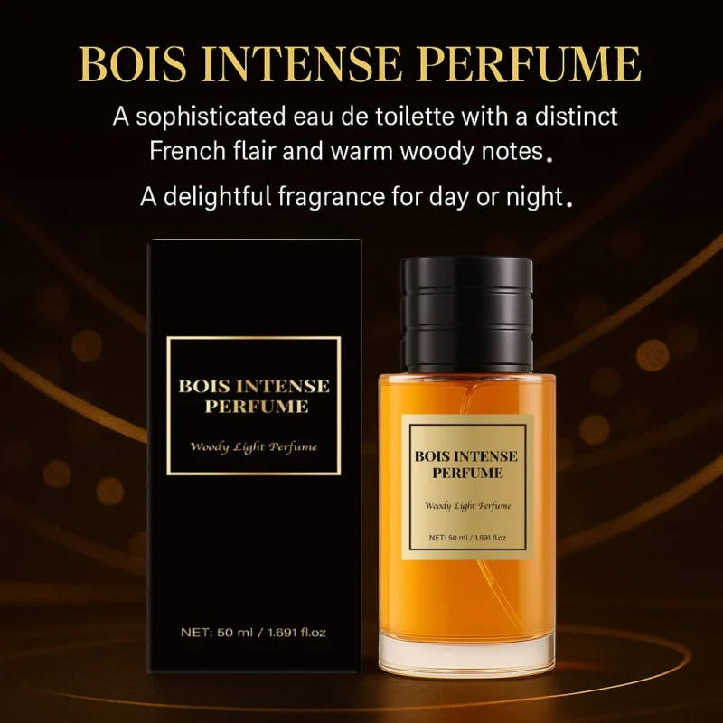 Bois Intense Perfume Long Lasting Woody Sandalwood Eau De Toilette 50ml