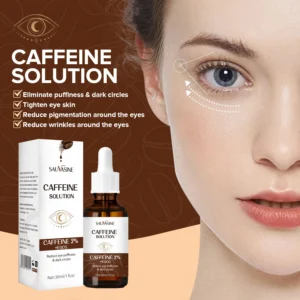 Caffeine Eye Serum for Dark Circles and Puffiness with 2% Caffeine & EGCG - 30ml