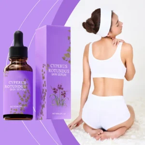 Cyperus Rotundus Oil Hair Inhibitor Serum - Post Removal Soothing Moisturizer for Strawberry Skin & Body Care (60ml)