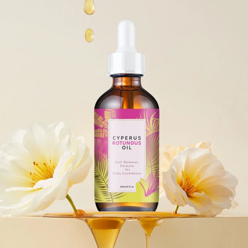 Cyperus Rotundus Oil Hair Removal Formula for Silky Smooth Skin 60ml