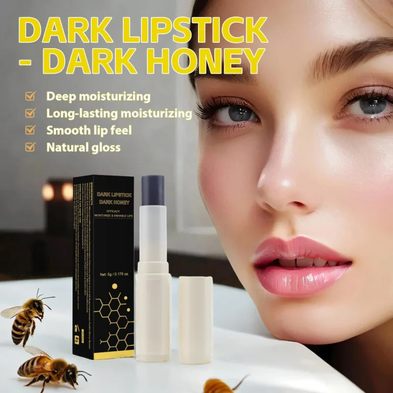 Dark Honey Lip Balm Moisturizing Repair Treatment for Dry and Cracked Lips