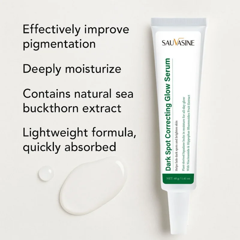 Dark Spot Correcting Glow Serum for Brightening and Pigmentation Repair - 40g SAUVASINE Niacinamide Essence