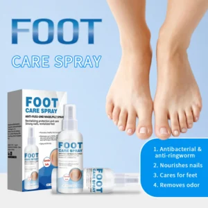 Foot Care Spray Anti-Fungal Nail Repair Treatment for Onychomycosis and Odor Relief
