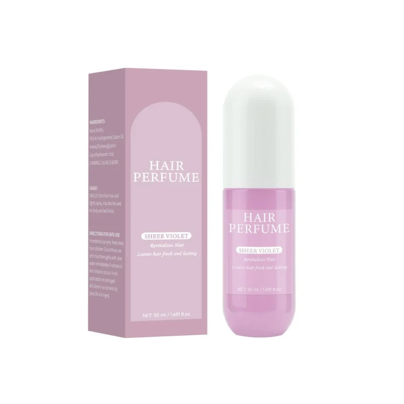 Hair & Body Perfume Mist Sheer Violet Long-Lasting Deodorizing Hair Fragrance 50ml