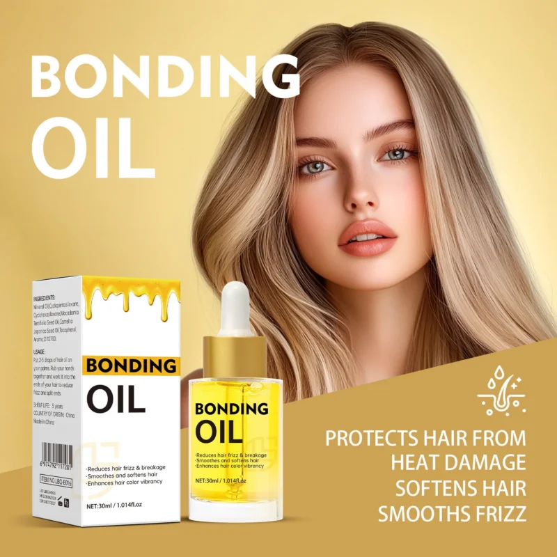 Hair Bonding Oil for Damaged Hair Repair and Frizz Control, Lanthome 30ml
