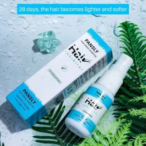 Hair Growth Inhibitor Spray - Permanent Hair Reduction for Face & Body, Gentle Plant Extract Formula (20ml)