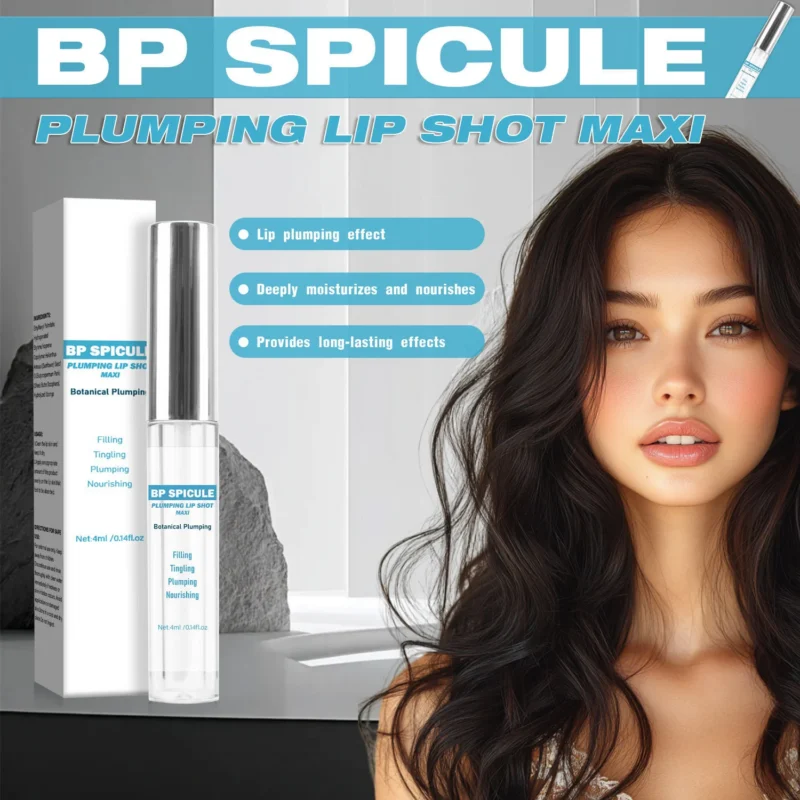 Lip Plumping Essence BP Spicule Botanical Volumizing Oil Moisturizing Anti-Crack Lip Care 4ml