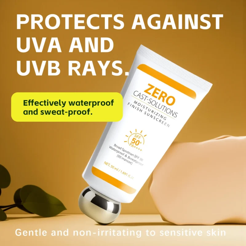 Sunscreen SPF 50 PA++++ Moisturizing Face and Body Lotion Zero White Cast 50ml