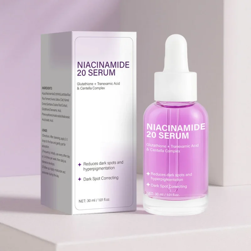 Niacinamide 20% Serum Dark Spot Corrector & Brightening Skin Treatment with Glutathione 30ml