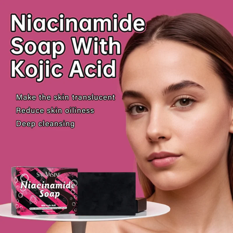 Niacinamide Soap for Skin Brightening and Deep Cleansing with Kojic Acid