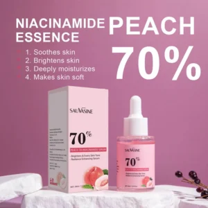 Niacinamide Serum 70% Peach Extract for Skin Brightening & Deep Hydration - 30ml