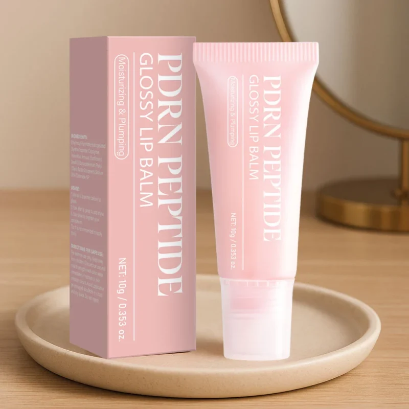 PDRN Peptide Glossy Lip Balm Moisturizing & Plumping Lip Care 10g