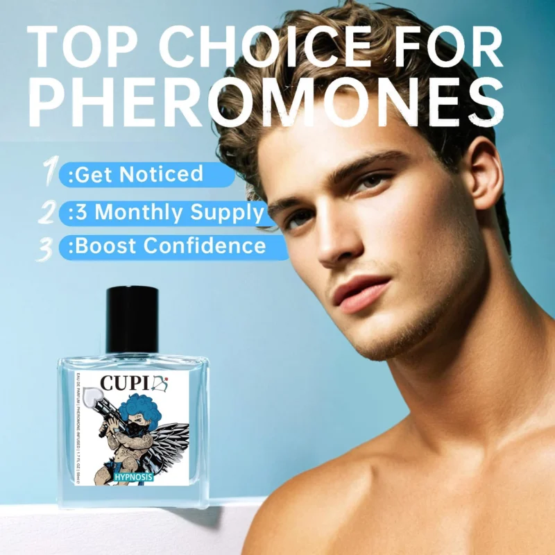 Pheromone Perfume for Men Cupid Hypnosis Long Lasting Cologne Attraction Fragrance 50ml