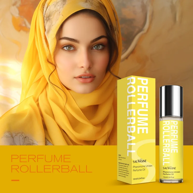 Pheromone Perfume Oil Rollerball Long Lasting Unisex Woody Fragrance 10ml