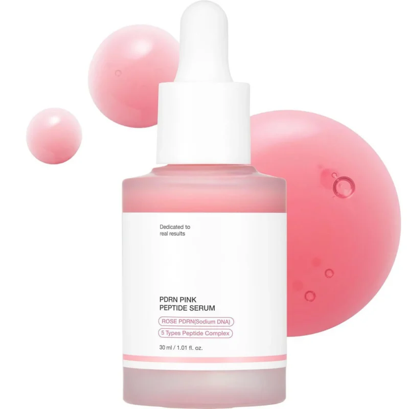 Tingcai PDRN Pink Peptide Serum Anti-Aging Wrinkle Reduction Niacinamide Glow