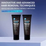 Hair Removal Cream for Private Parts Gentle Painless Depilatory for Men and Women 80g
