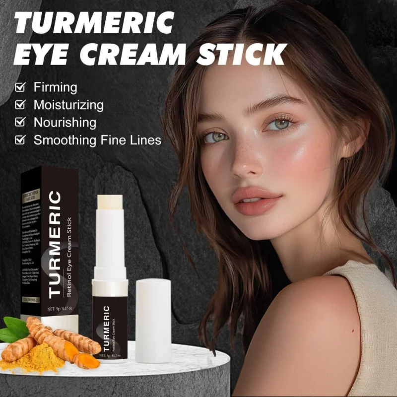 Retinol Eye Cream Stick Turmeric Firming & Brightening Eye Treatment 5g