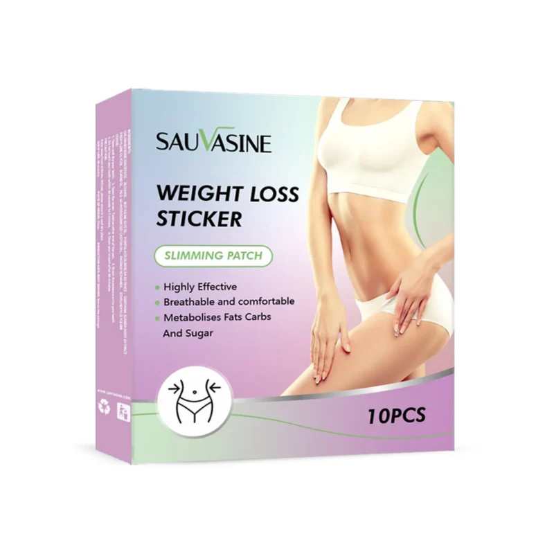SAUVASINE Slimming Belly Button Patch - Weight Loss Sticker for Body Shaping & Fat Burning (10PCS)