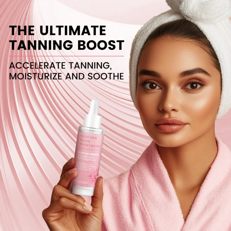 Tanning Booster Serum for Ultimate Bronze Glow and Skin Soothing 60ml
