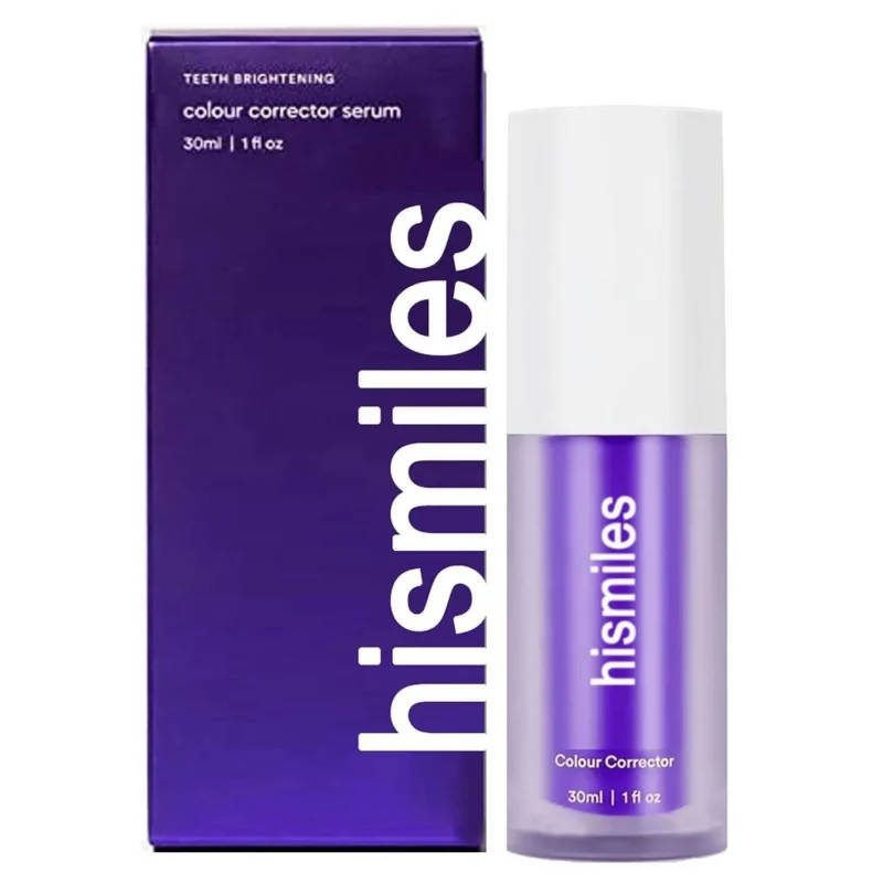 V34 Colour Corrector Serum for Teeth Brightening Purple Toothpaste Serum by Hismiles
